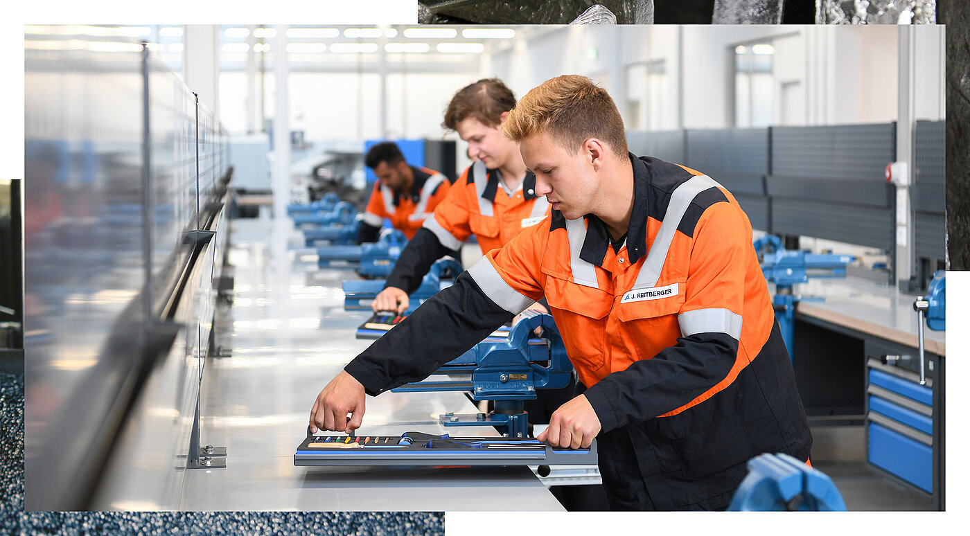 Photo: Aurubis: Trainees working