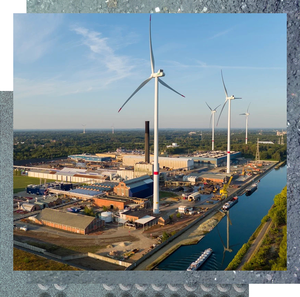 Photo: Aurubis: Wind turbines